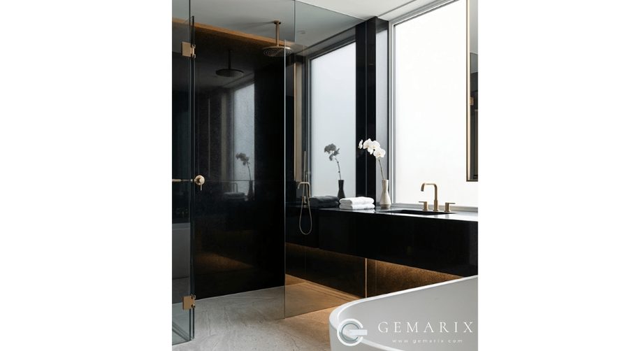 Absolute Black Granite Bathroom Vanities