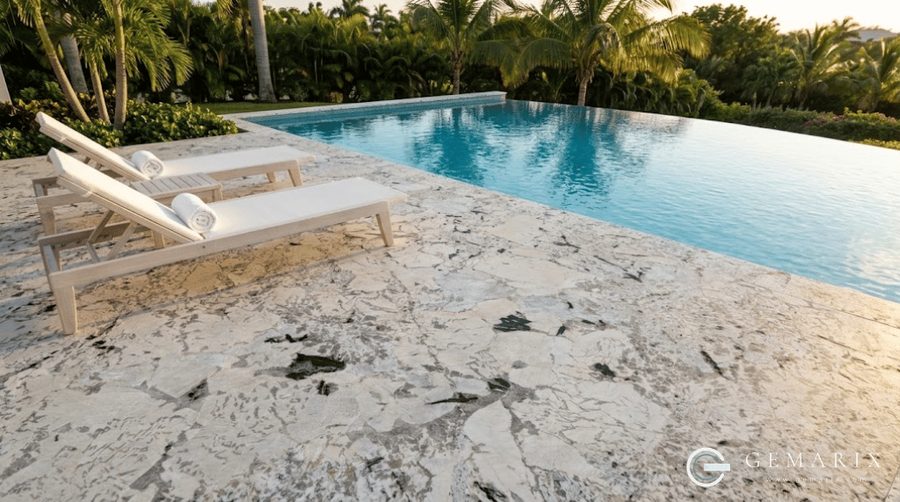 Alpinus White Granite Exterior Cladding