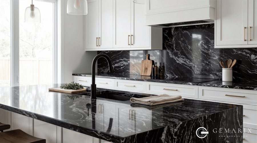 Black Forest Granite Kitchen Countertops