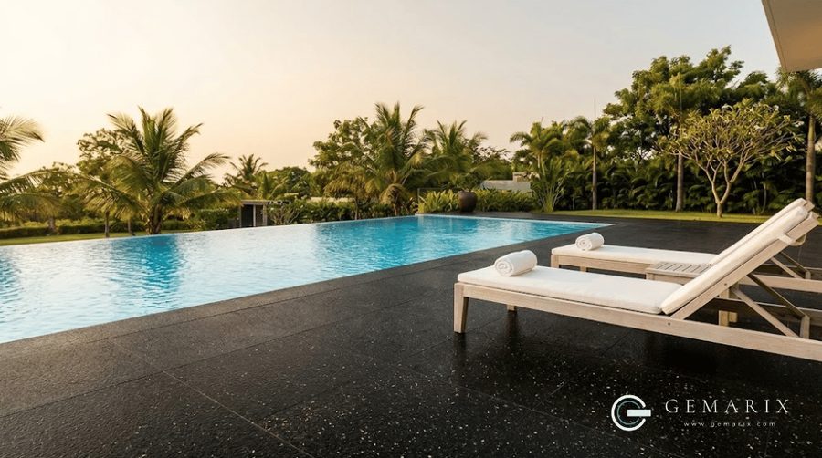 Black Galaxy Granite Exterior Facades