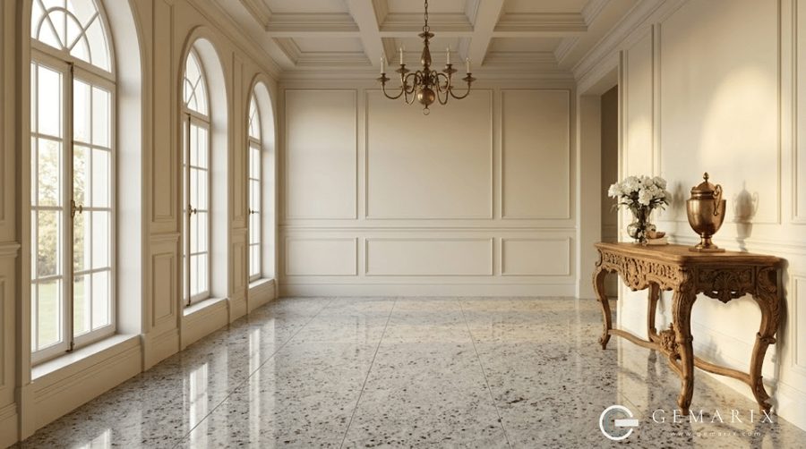 Classic White Granite Flooring
