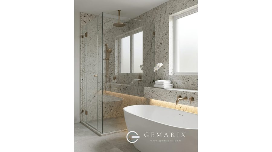 Colonial Cream Granite Bathroom Vanities