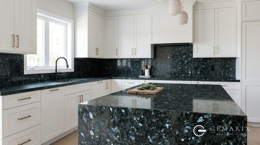 Emerald Pearl Granite Luxury Countertops