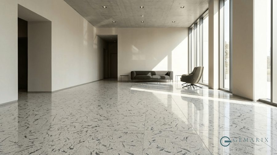 French White Granite Flooring