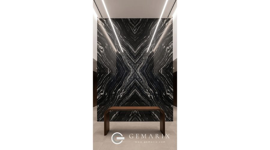 Fusion Black Granite Wall Cladding