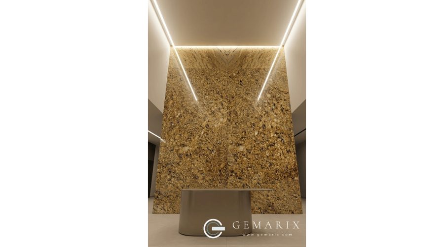 Ghibli Gold Granite Feature Walls