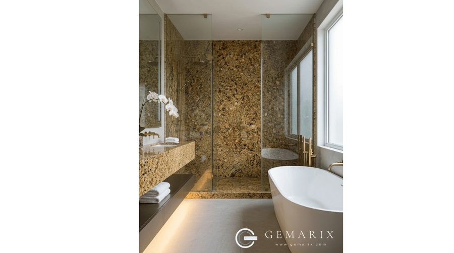 Ghibli Gold Granite Bathroom Vanities