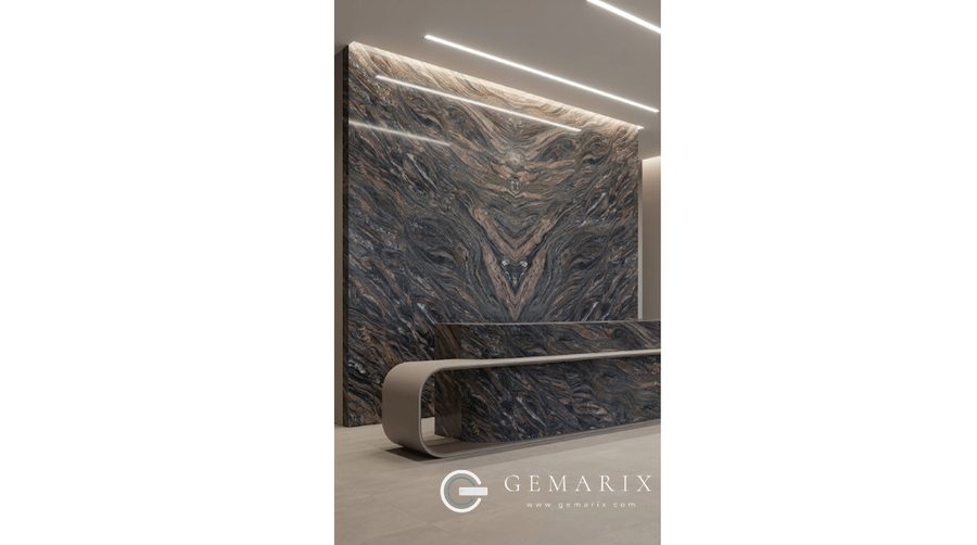 Himalayan Blue Granite Feature Walls
