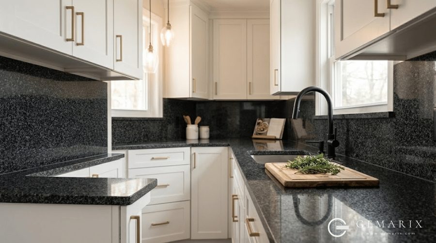 Impala Black Granite Kitchen Countertops