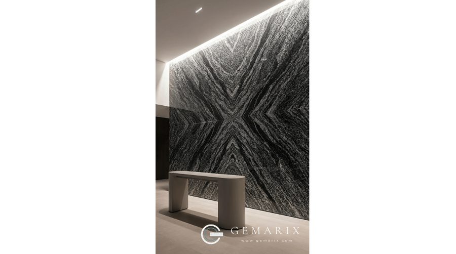 Impala Black Granite Wall Cladding