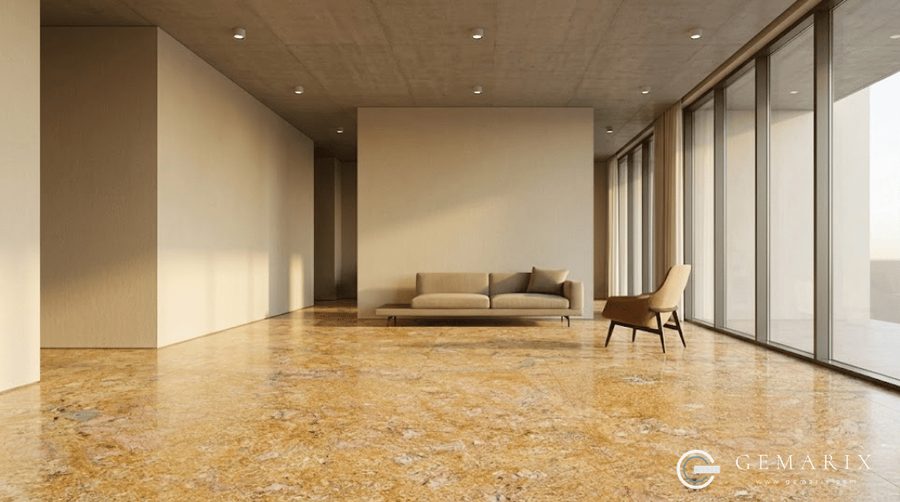 Imperial Gold Granite Flooring