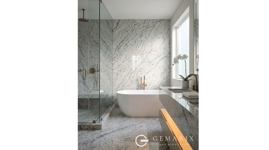 Imperial White Granite Bathroom Vanities
