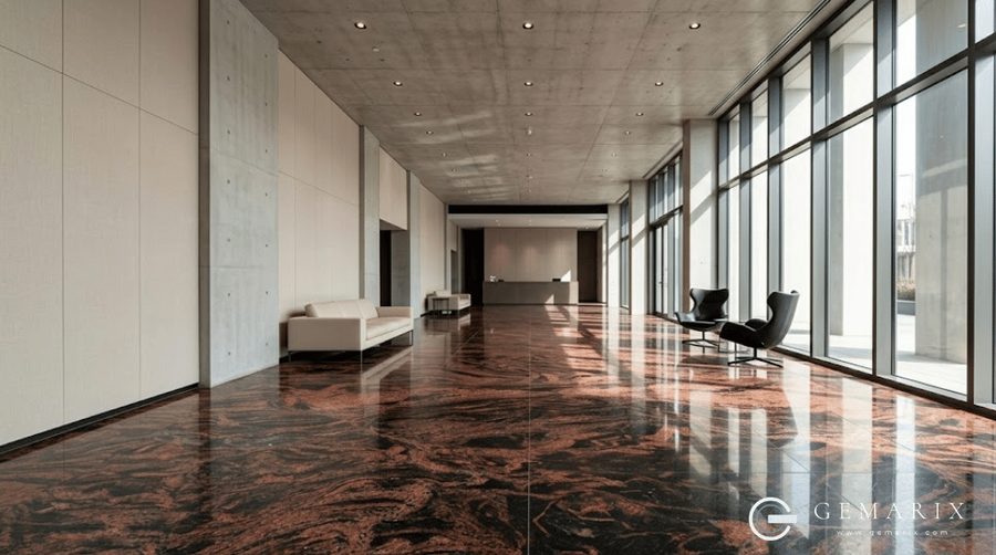 Indian Aurora Granite Flooring