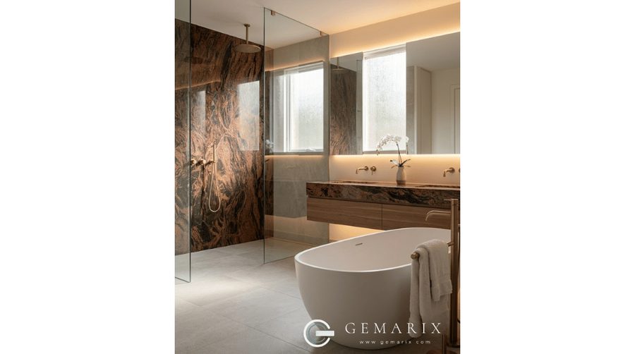 Indian Aurora Granite Bathroom Vanities