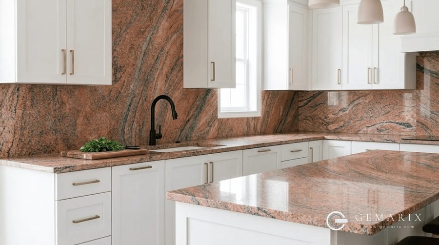 Indian Juparana Granite Kitchen Countertops
