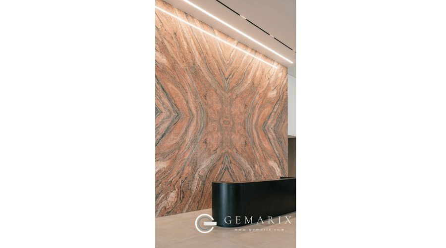 Indian Juparana Granite Feature Walls