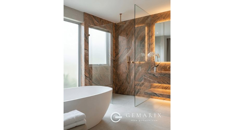 Indian Juparana Granite Bathroom Vanities