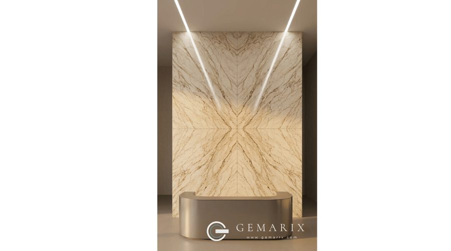 Ivory Gold Granite Wall Cladding