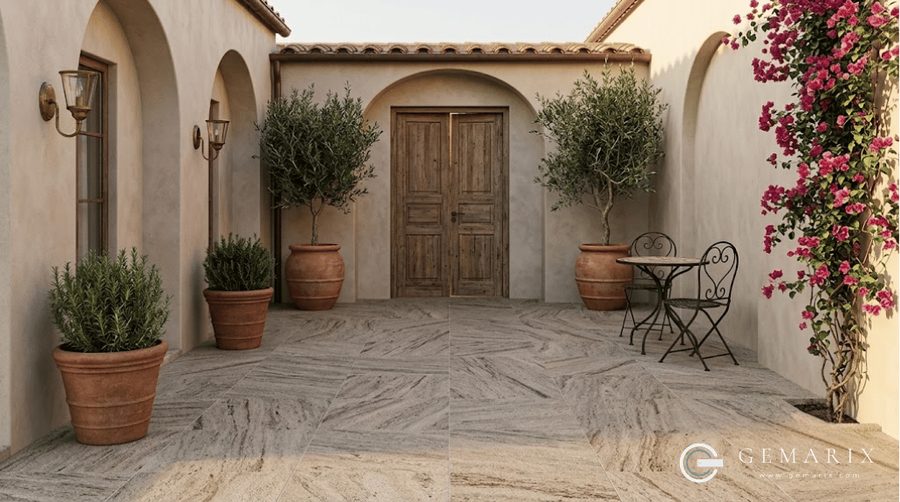 Jubilee Grey Granite Exterior Facades