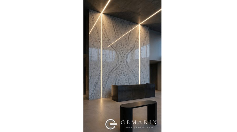 Kashmir White Granite Wall Cladding