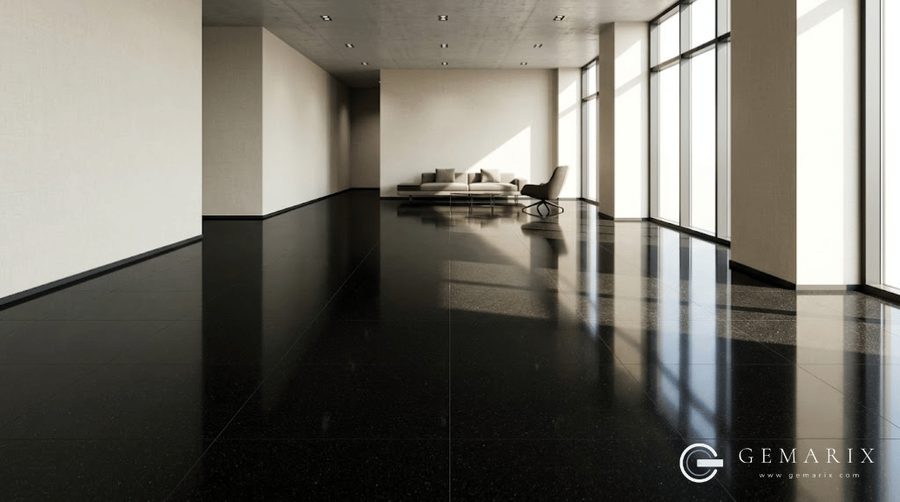 Khammam Black Granite Flooring