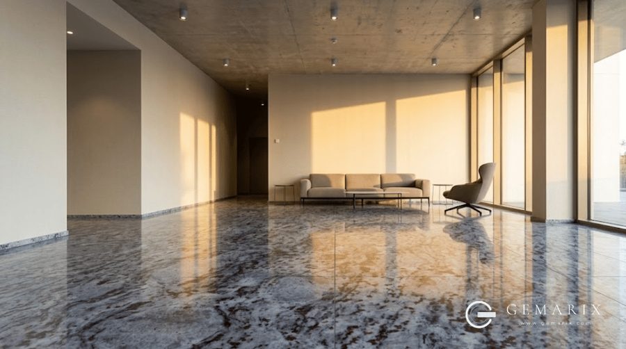 Lavender Blue Granite Flooring