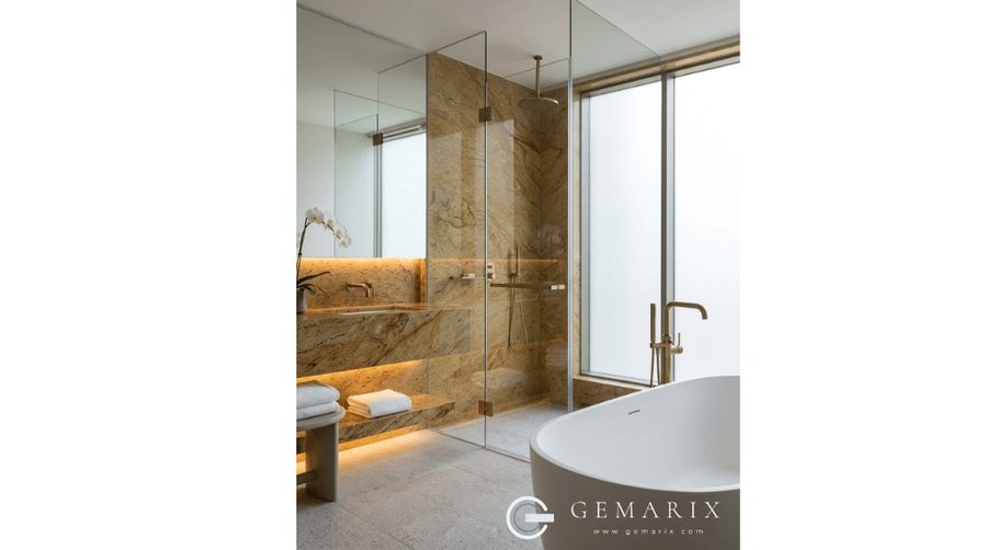Madurai Gold Granite Bathroom Vanities
