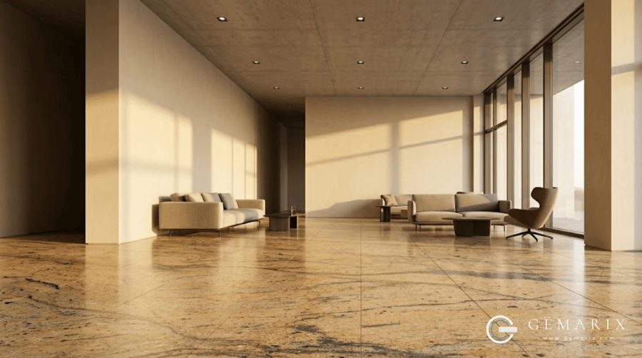 Prada Gold Granite Flooring