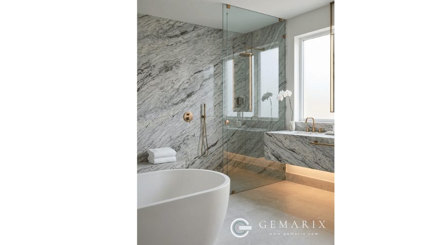 River White Granite Bathroom Vanities