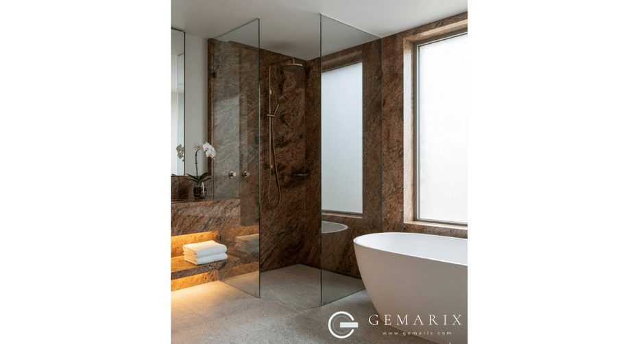 Rosewood Granite Bathroom Vanities