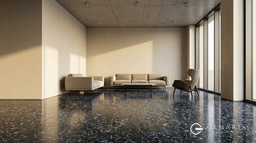 Sapphire Blue Granite Flooring