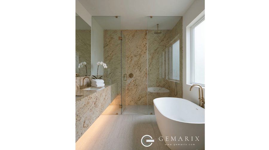Shiva Gold Granite Bathroom Vanities