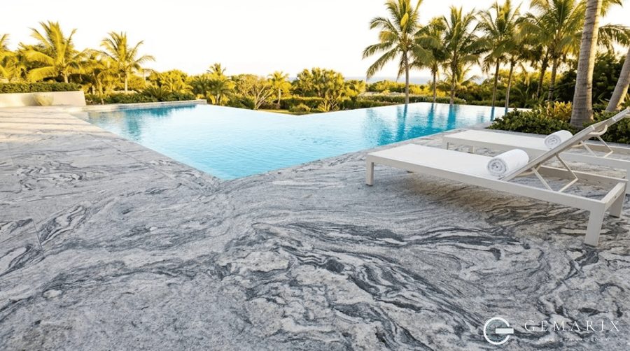 Viscount White Granite Exterior Cladding