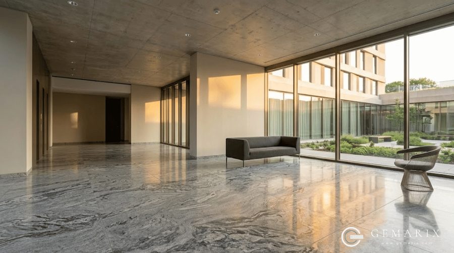 Viscount White Granite Flooring