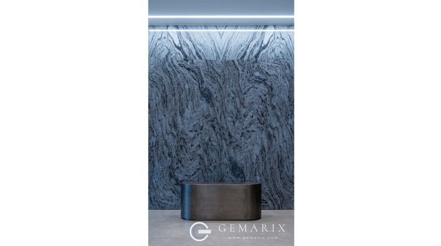 Vizag Blue Granite Feature Walls