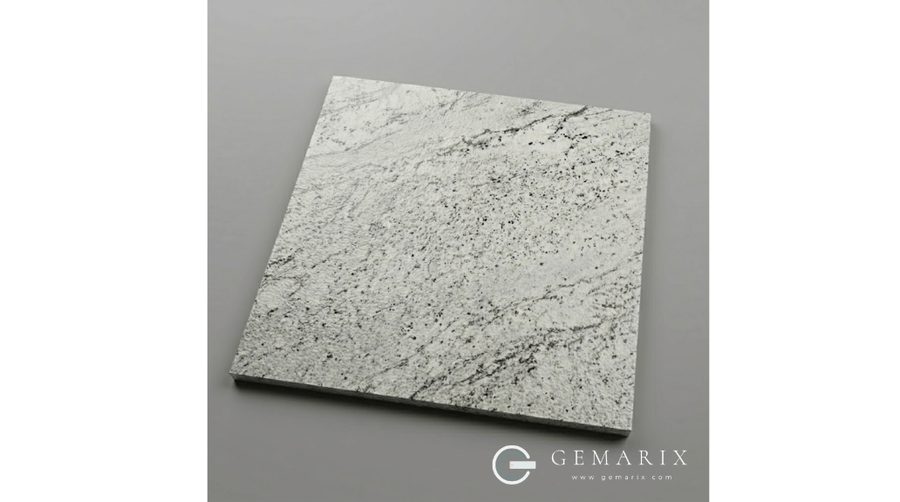 Andromeda White Granite Leathered finish