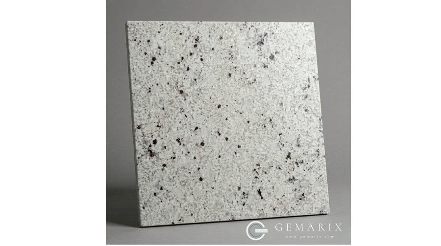 Colonial White Granite Leathered finish