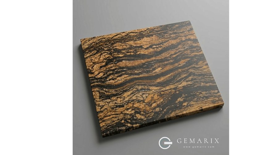 Fusion Gold Granite Honed finish