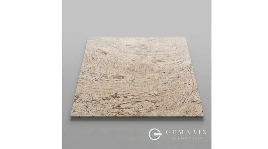 Ivory Brown Granite Honed finish