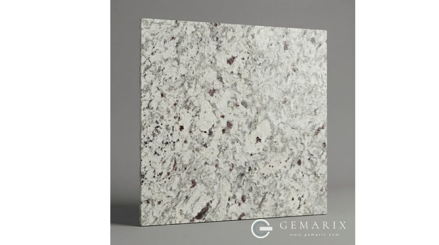 Moon White Granite Leathered finish