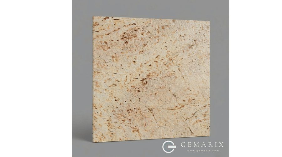 Shiva Gold Granite Leathered finish