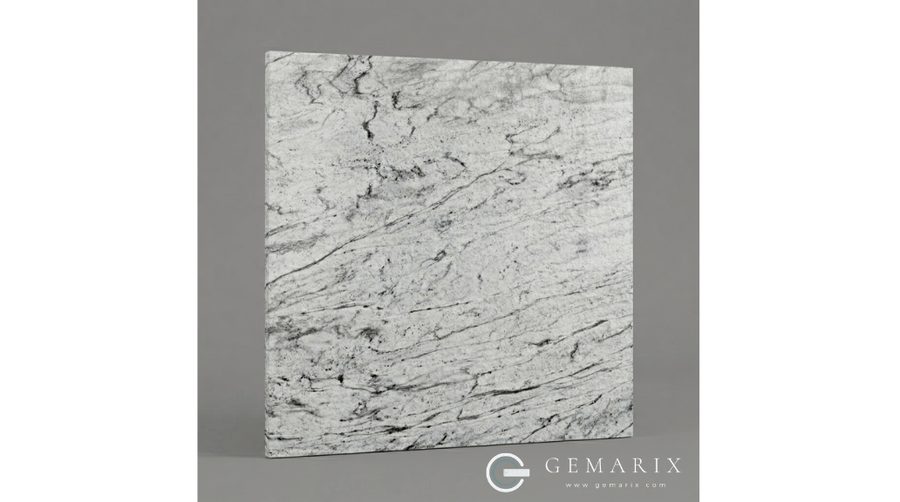 Thunder White Granite Leathered finish