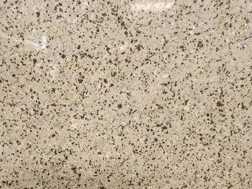 Malwada Gold Granite slab &mdash; rich amber-gold to deep gold with cream and dark mineral inclusions