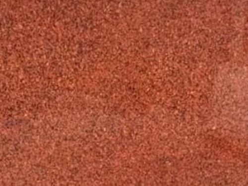 Ruby Red Granite slab &mdash; rich ruby-red to deep crimson with crystalline sparkle
