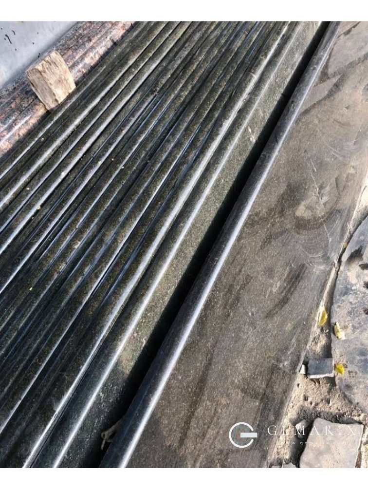 Kerb Rails Black Rounded