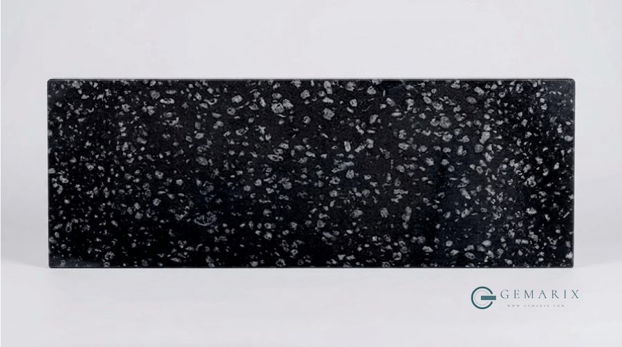 Coin Black Granite Cutter Slabs